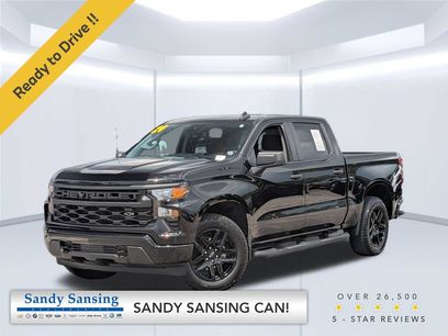 Used 2024 Chevrolet Silverado 1500 Custom w/ Turbomax Blackout Package