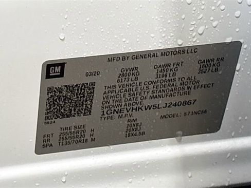 Used 2020 Chevrolet Traverse LT w/ LT Premium Package AWD/4WD image 34