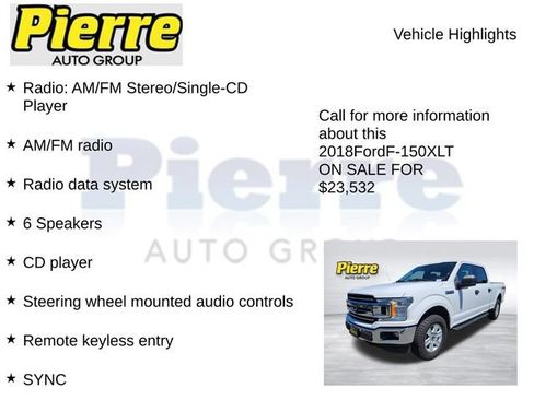 Used 2018 Ford F150 XLT w/ Heavy-Duty Payload Package AWD/4WD image 7