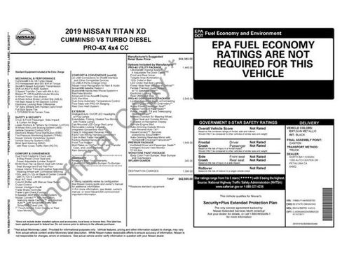 Used 2019 Nissan Titan PRO-4X w/ Pro-4x Convenience Package AWD/4WD image 2