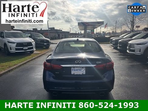 Certified 2022 INFINITI Q50 Luxe w/ Cargo Package image 6