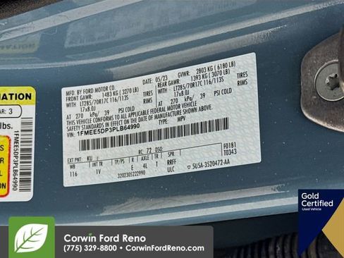 Certified 2023 Ford Bronco Badlands AWD/4WD image 35