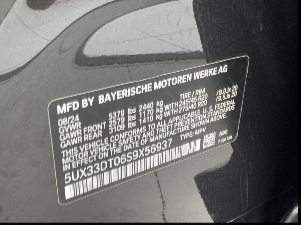 Used 2025 BMW X4 xDrive30i w/ M Sport Package AWD/4WD image 59