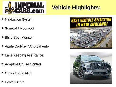 Certified 2025 Ford Explorer ST-Line w/ Premium Package AWD/4WD image 5