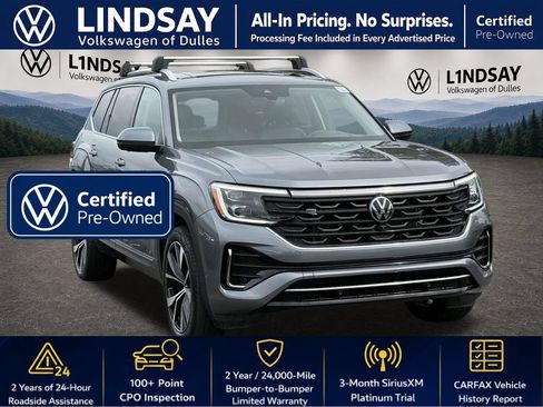 Used 2024 Volkswagen Atlas SEL Premium R-Line AWD/4WD image 1