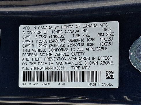 Certified 2024 Honda CR-V EX image 27