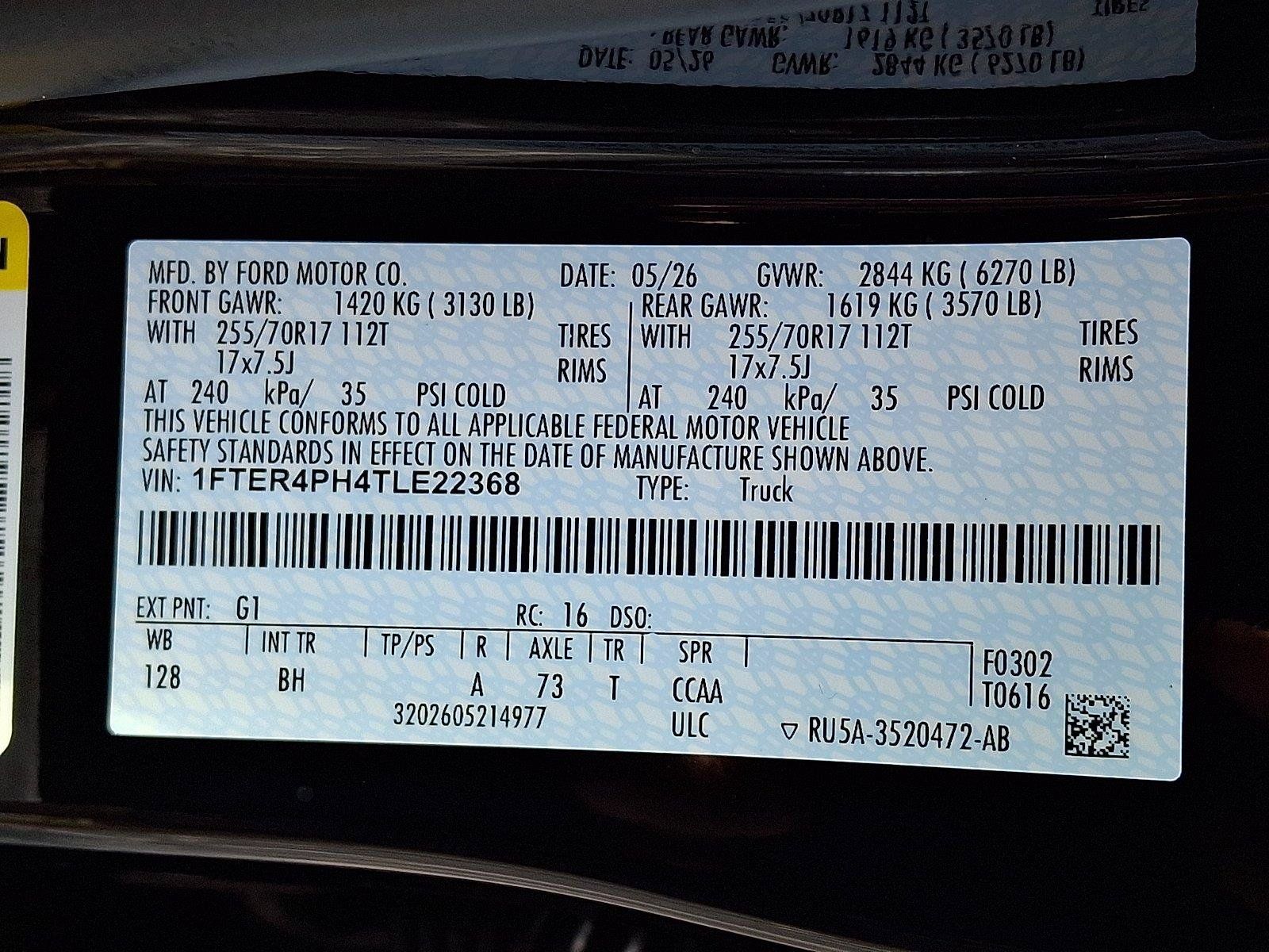 New 2026 Ford Ranger XL AWD/4WD image 19
