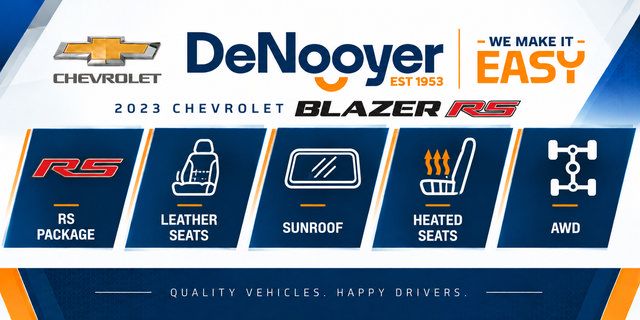 Used 2023 Chevrolet Blazer RS w/ Driver Confidence II Package AWD/4WD image 6