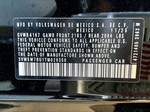 New 2026 Volkswagen Jetta S image 18