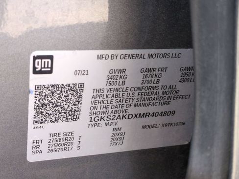 Used 2021 GMC Yukon SLE AWD/4WD image 46