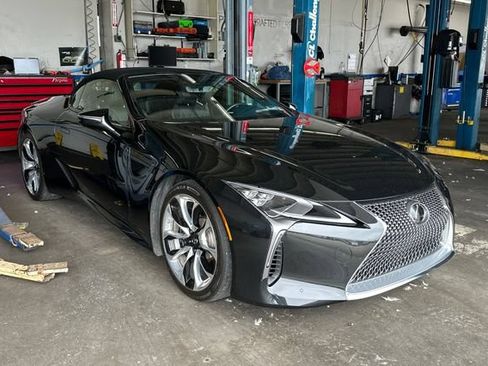 Used 2022 Lexus LC 500 Convertible w/ Touring Package RWD image 2