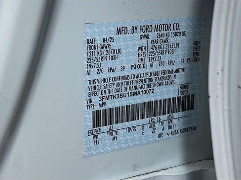 Used 2025 Ford Mustang Mach-E Premium w/ Interior Protection Package image 37