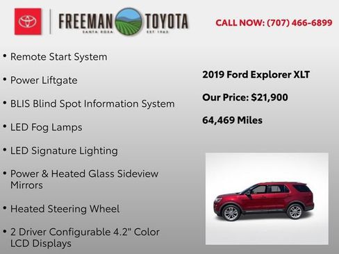Used 2019 Ford Explorer XLT FWD image 13