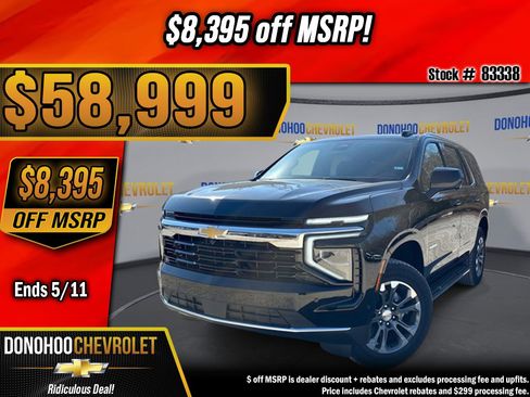 New 2026 Chevrolet Tahoe LS AWD/4WD image 1