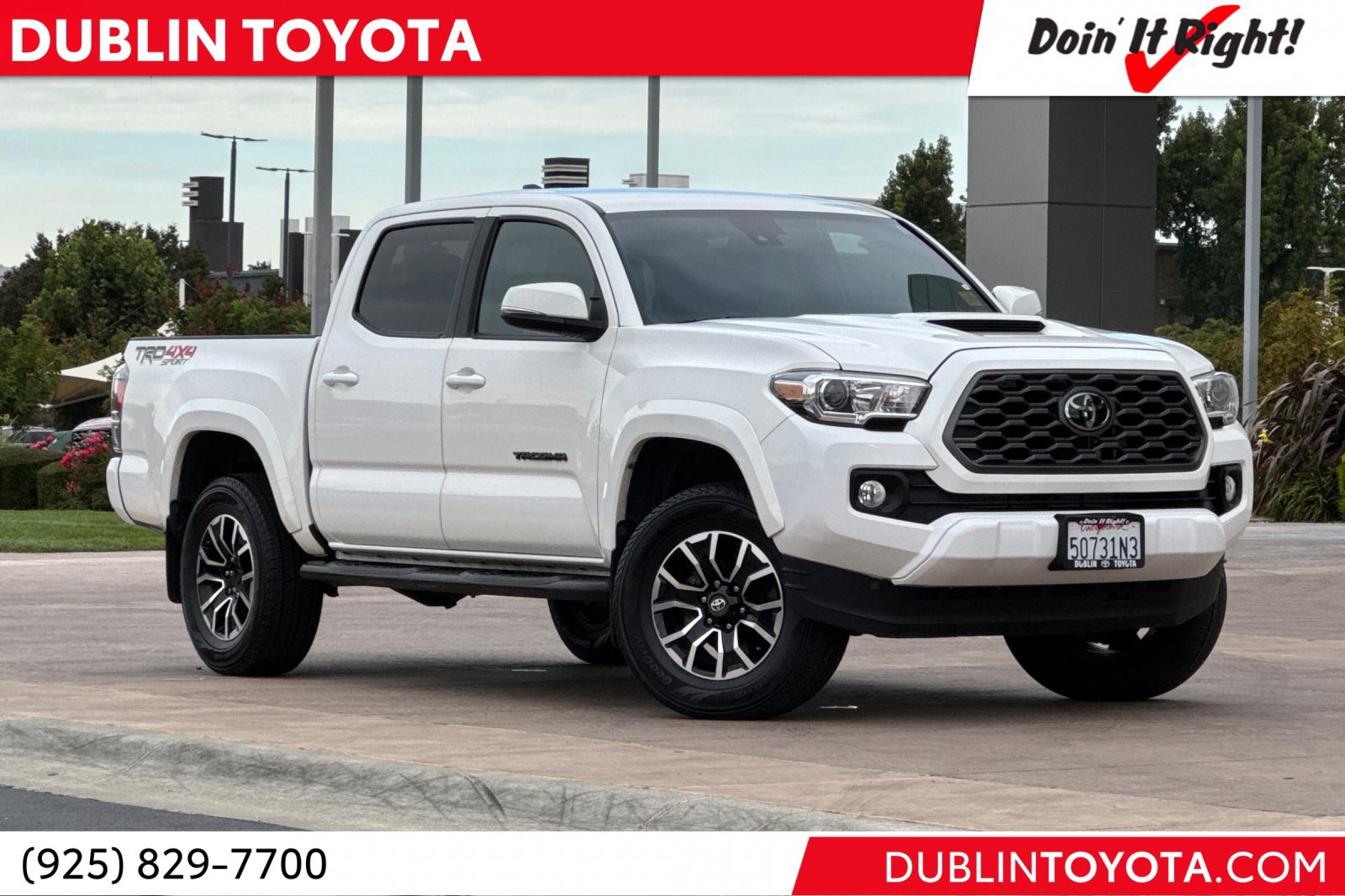 Certified 2021 Toyota Tacoma TRD Sport w/ Technology Package AWD/4WD 360° Tour