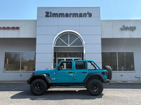 Certified 2020 Jeep Wrangler Unlimited Sport S AWD/4WD image 1