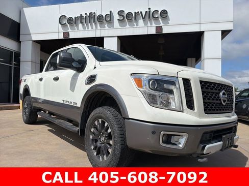 Used 2018 Nissan Titan PRO-4X w/ Pro-4x Utility Package AWD/4WD image 1