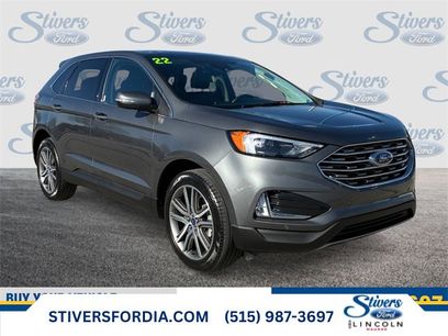 Certified 2022 Ford Edge Titanium w/ Class II Trailer Tow Package