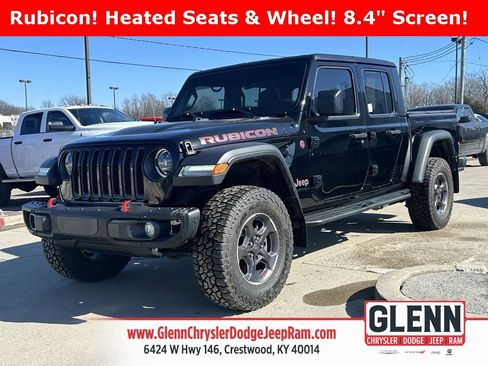 Used 2023 Jeep Gladiator Rubicon w/ LED Lighting Group image 1
