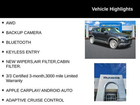 Used 2022 Chevrolet TrailBlazer LS AWD/4WD image 2