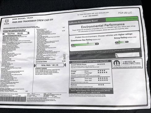 New 2026 RAM 2500 Tradesman image 14