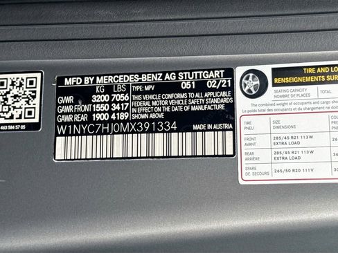 Used 2021 Mercedes-Benz G 63 AMG 4MATIC image 34