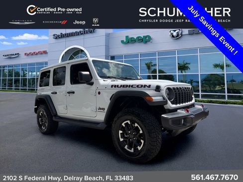 Used 2025 Jeep Wrangler Unlimited Rubicon w/ Safety Group AWD/4WD image 1