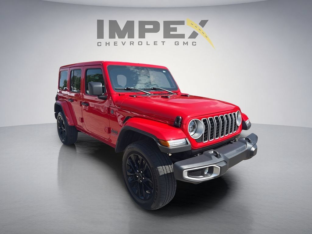Used 2025 Jeep Wrangler Unlimited Sahara w/ Safety Group AWD/4WD image 7