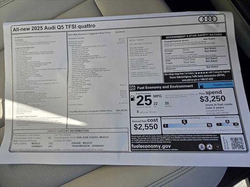 New 2025 Audi Q5 Prestige image 13