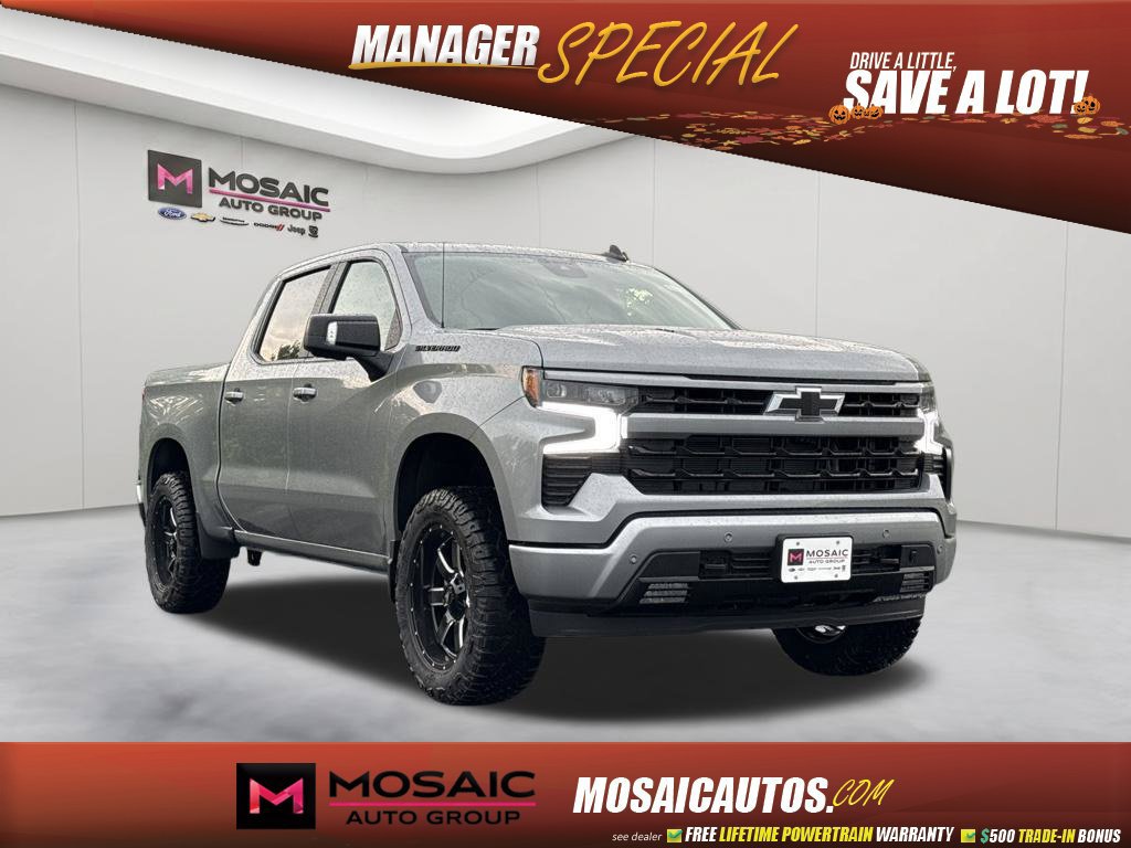 New 2026 Chevrolet Silverado 1500 RST w/ Dark Appearance Package AWD/4WD image 1