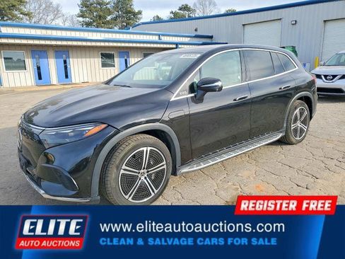 Used 2023 Mercedes-Benz EQS 450+ 4MATIC SUV image 1