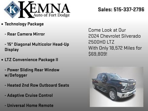Used 2024 Chevrolet Silverado 2500 LTZ w/ LTZ Premium Package image 7