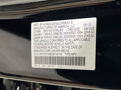 Used 2025 Honda Pilot Elite image 34
