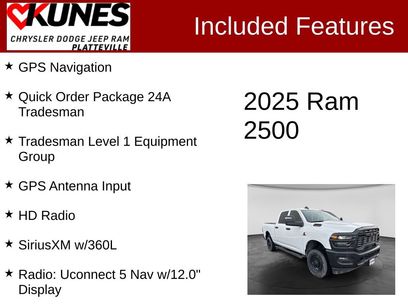 New 2025 RAM 2500 Tradesman