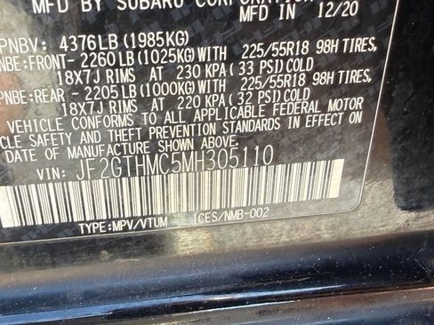 Used 2021 Subaru Crosstrek 2.5i Limited w/ Popular Package #2 AWD/4WD image 31