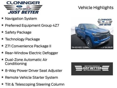 Used 2024 Chevrolet Colorado Z71 w/ Z71 Convenience Package 2 AWD/4WD image 3