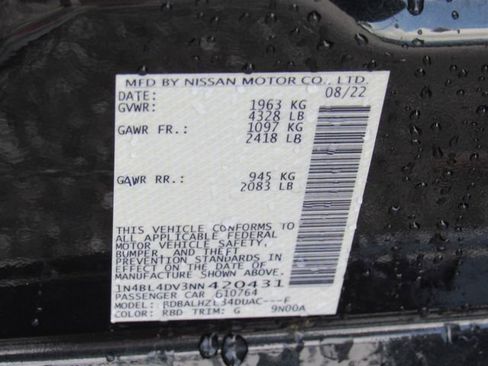 Used 2022 Nissan Altima 2.5 SV w/ SV Premium Package image 20