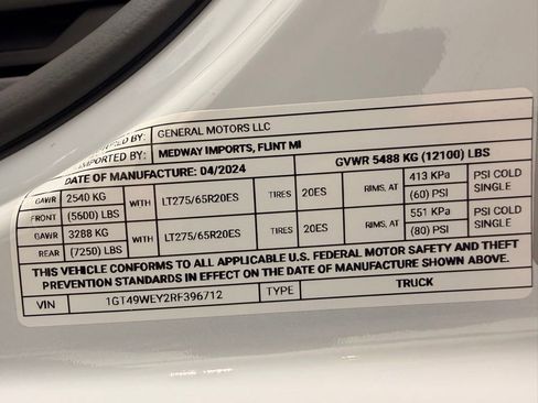 Used 2024 GMC Sierra 3500 Denali w/ Denali Reserve Package AWD/4WD image 38