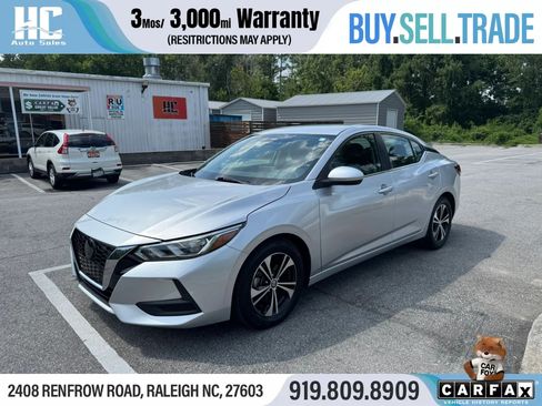 Used 2021 Nissan Sentra SV FWD image 1