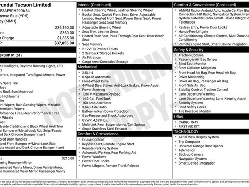 Used 2023 Hyundai Tucson Limited image 22