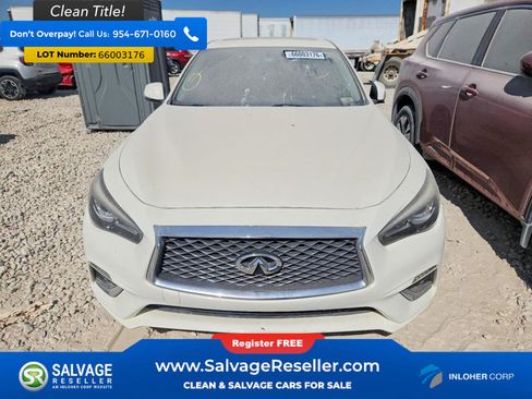 Used 2018 INFINITI Q50 Luxe w/ Cargo Package (L95) RWD image 7