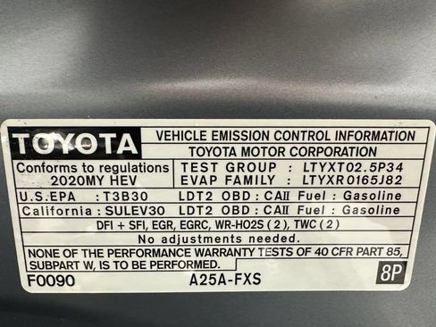Used 2020 Toyota Highlander XLE AWD/4WD image 71
