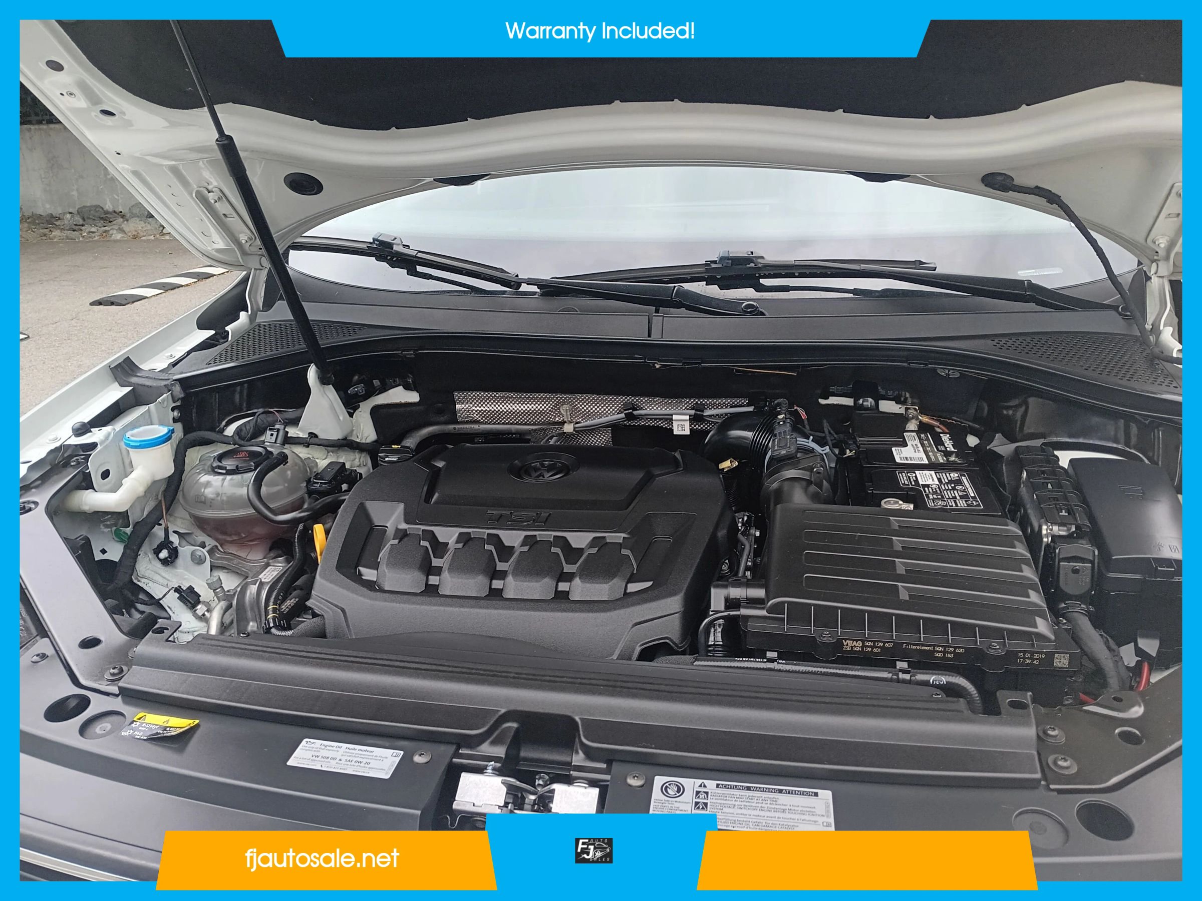 Used 2019 Volkswagen Tiguan SE w/ Panoramic Sunroof Package FWD image 26