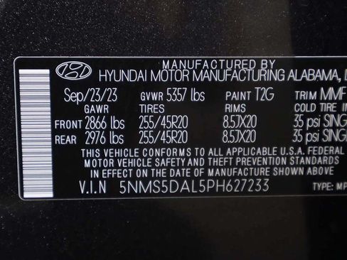 Used 2023 Hyundai Santa Fe Calligraphy w/ Cargo Package AWD/4WD image 57