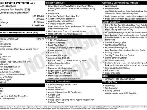 Certified 2024 Buick Envista Preferred FWD image 5