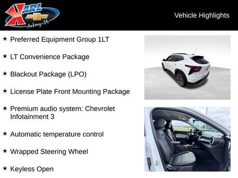 Used 2024 Chevrolet Trax LT w/ LT Convenience Package FWD image 2