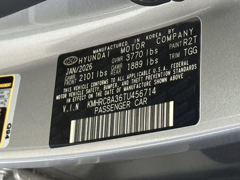New 2026 Hyundai Venue SEL FWD image 34