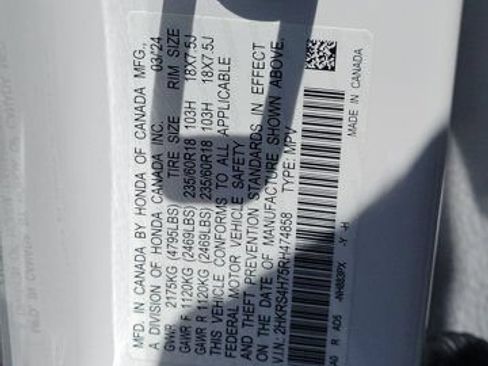 Certified 2024 Honda CR-V EX-L image 34