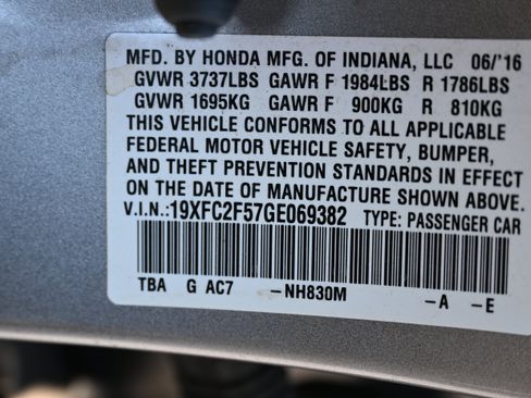 Used 2016 Honda Civic LX image 26