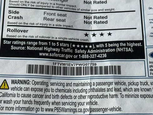 Certified 2023 Ford F150 Lightning Lariat w/ Equipment Group 511A High AWD/4WD image 48